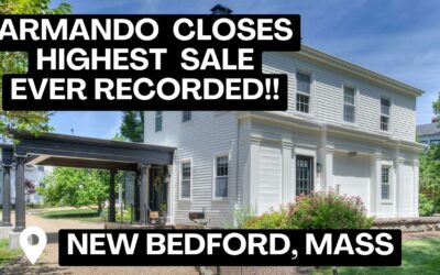 Molly Armando Closes Highest Single Family Home Sale Ever Recorded in New Bedford, Massachusetts!